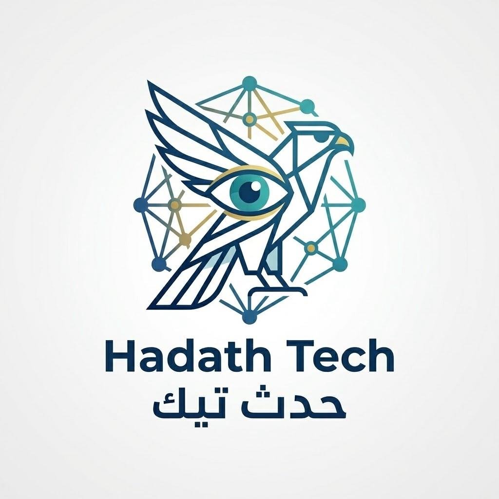 Logotipo de Hadath Tech, حدث تيك